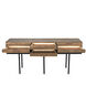 Zodiac 73 X 20.5 inch Dark Walnut Sideboard