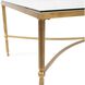 Bonnifait 58 X 18.5 inch Antique Bronze Coffee Table