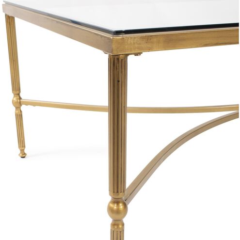 Bonnifait 58 X 18.5 inch Antique Bronze Coffee Table
