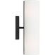 Drew & Jonathan Capalino 2 Light 5 inch Midnight Black Sconce Wall Light