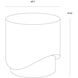 Patras 20 X 19.75 inch Cream / Light Brown Outdoor End Table