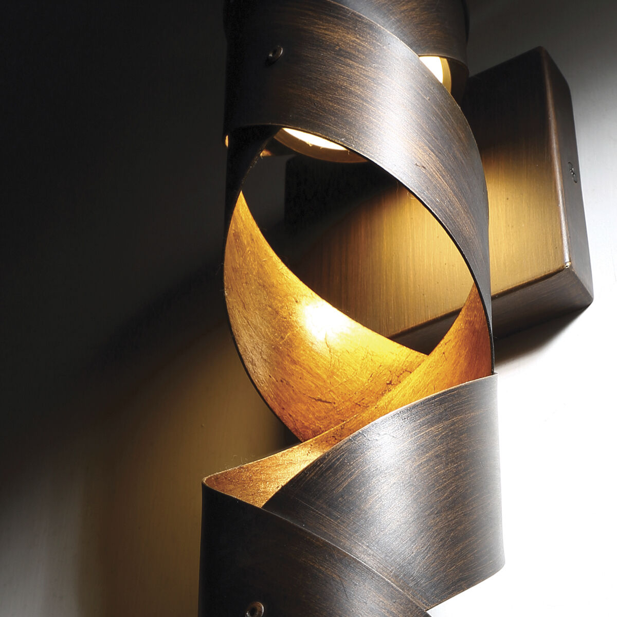 Banderia LED 3.5 inch Bronze and Gold Pendant Ceiling Light