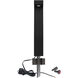 Even 12 8.3 watt Black Bollard Light in 2700K Warm LED, WAC Landscape