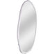 Foundry 50 X 28 inch White Mirror, Oval