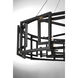 Radcliffe 8 Light 45 inch Matte Black Chandelier Ceiling Light