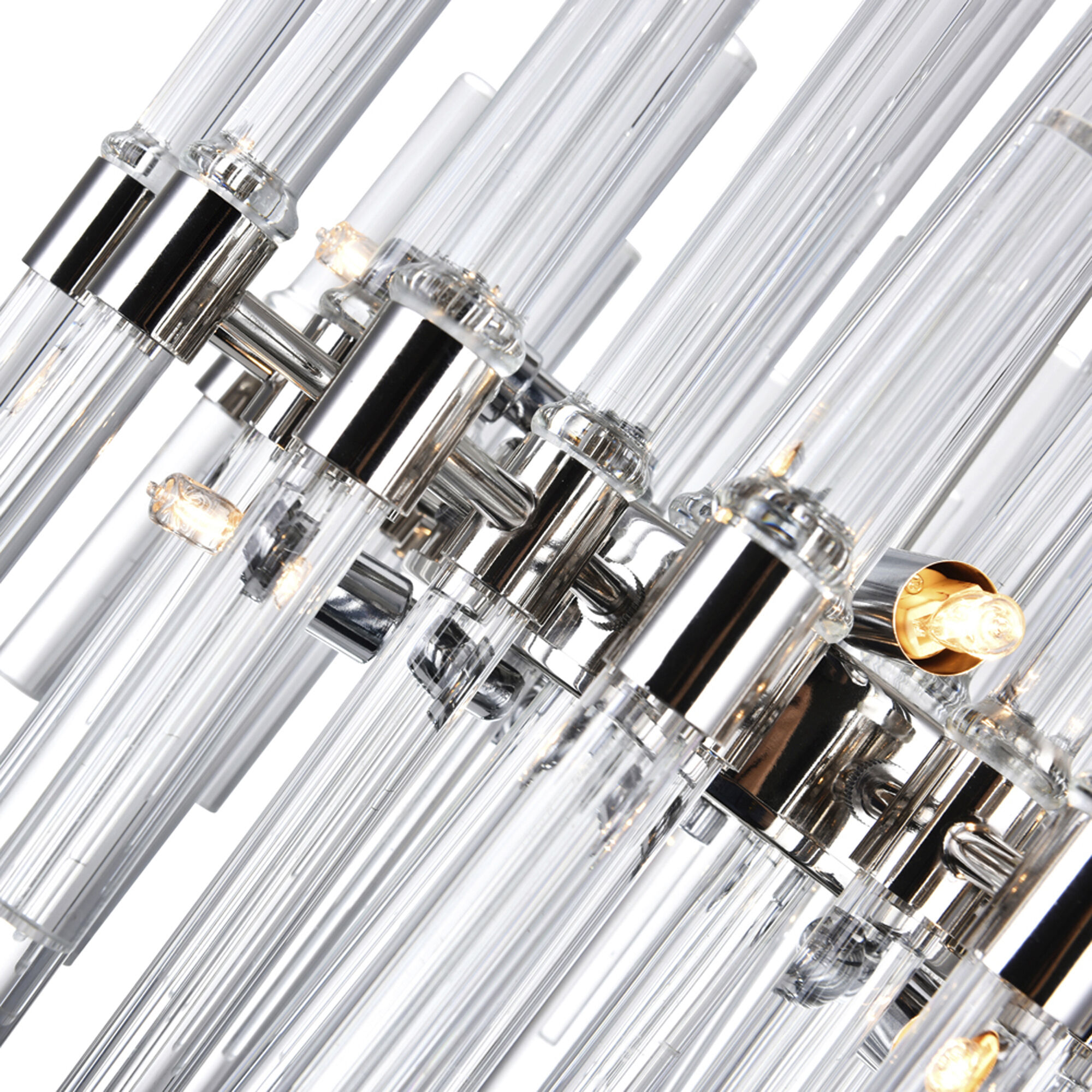 Miroir 8 Light 16 inch Polished Nickel Chandelier Ceiling Light