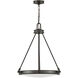 Collier 4 Light 21.5 inch Black Oxide Indoor Foyer Pendant Ceiling Light