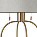 Joan 39.5 inch Antique Bronze Table Lamp Portable Light