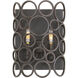 Ashbourne 2 Light 10 inch Vintage Iron ADA ADA Sconce Wall Light