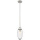 Arden 1 Light 4.5 inch Brushed Nickel Pendant Ceiling Light