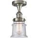 Edison Canton 1 Light 5.25 inch Semi-Flush Mount