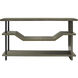 Riverview 54 X 16 inch Polished Slate with Natural and Black Console Table