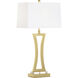 Arbor 24 inch 100.00 watt Gold Table Lamp Portable Light