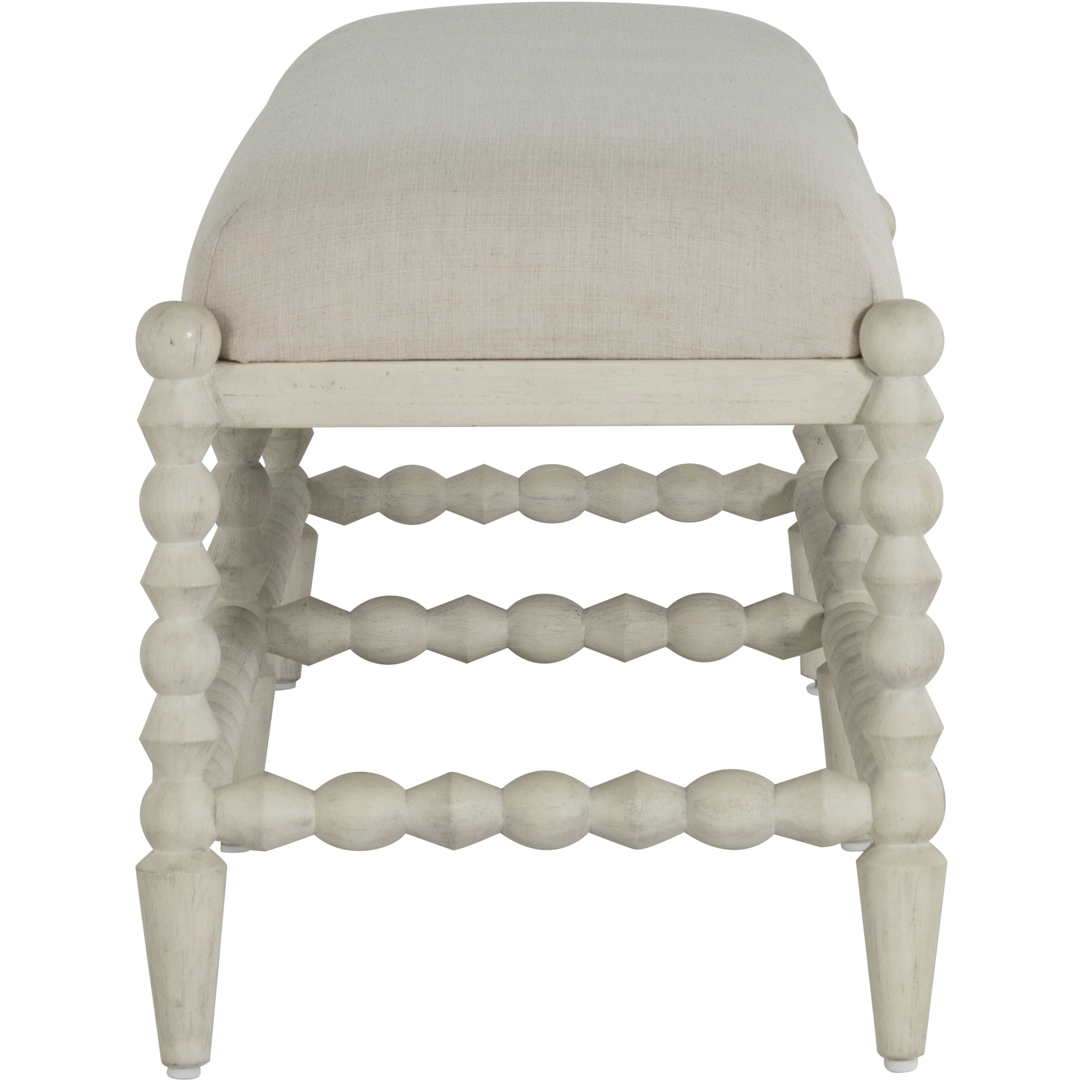 Jennifer White & Ivory Bench