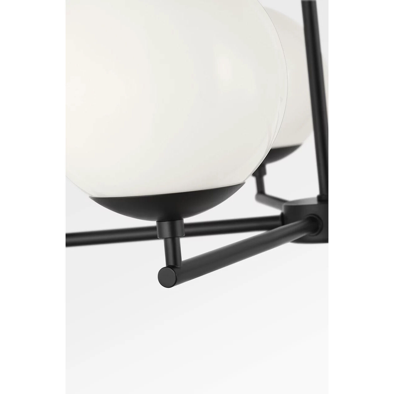 Nube 5 Light 26 inch Midnight Black Chandelier Ceiling Light in Standard