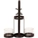 Napa Rustic with Clear Wine Server