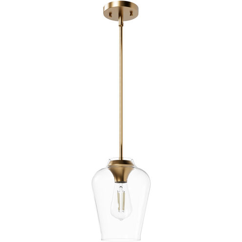 Vidria 1 Light 7.25 inch Alturas Gold Mini Pendant Ceiling Light