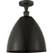 Ballston Dome LED 12 inch Oil Rubbed Bronze Semi-Flush Mount Ceiling Light
