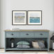 Abstract Collection Blue Framed Art
