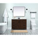 Grant 48 X 19 X 34 inch Expresso Vanity Sink Set