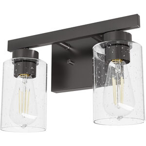 Hartland 2 Light 13 inch Noble Bronze Vanity Light Wall Light, Medium