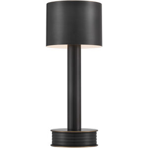 Traverse 13 inch 1.5 watt Oil Rubbed Bronze Cordless Table Lamp Portable Light