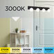 Metropolitan 4 Light 38 inch Black Vanity Light Wall Light