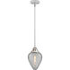 Nouveau 2 Geneseo LED 7 inch Polished Chrome Mini Pendant Ceiling Light