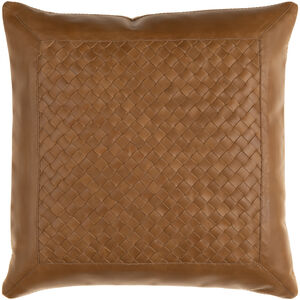 Lawdon 18 inch Brown Pillow Kit, Square