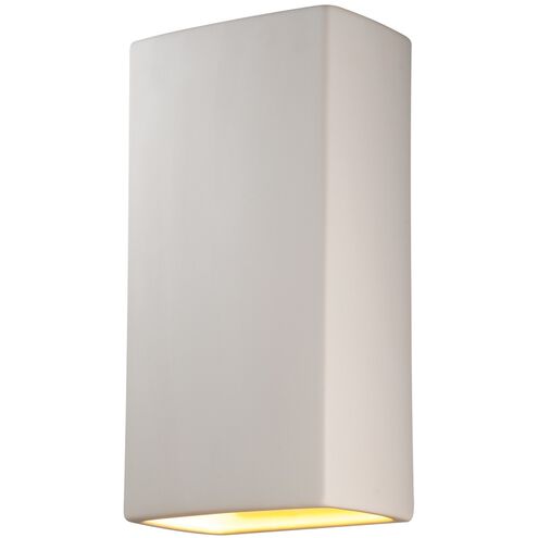 Ambiance LED 11 inch Hammered Pewter Wall Sconce Wall Light