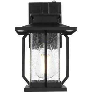 Salem 1 Light 12 inch Black Outdoor Wall Sconce