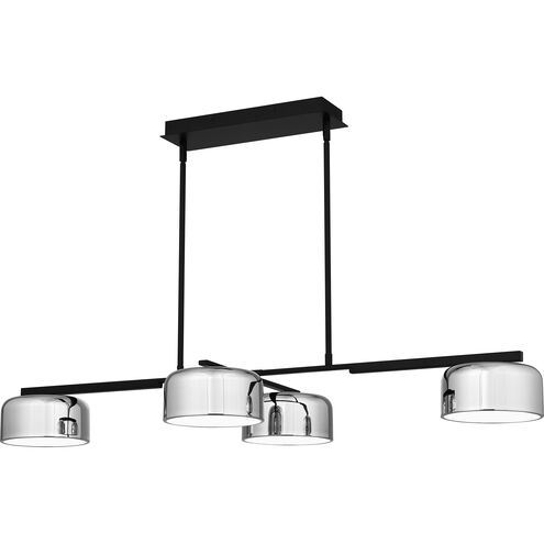 Gabriel 49.25 inch Matte Black Island Light Ceiling Light