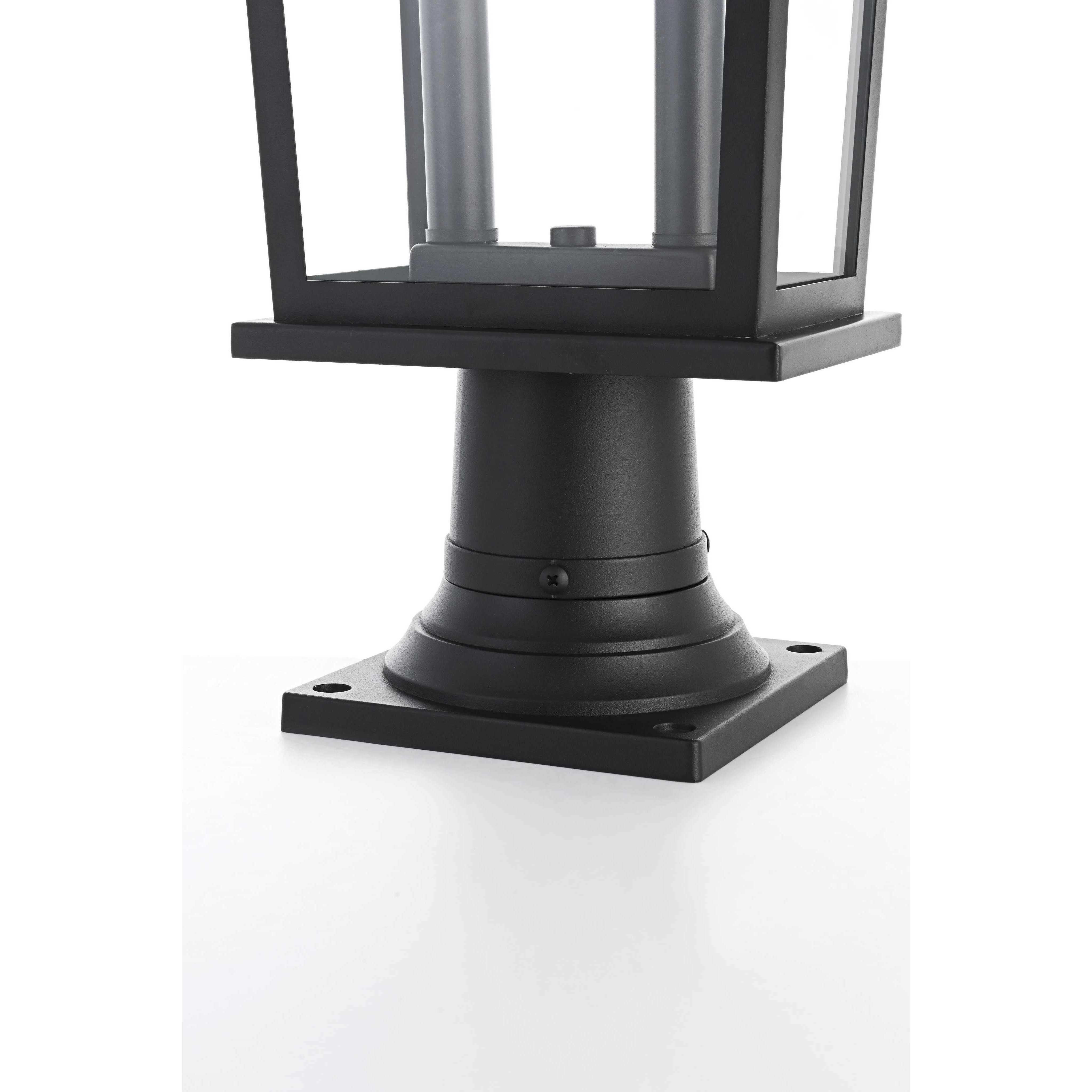 Berks 2 Light 19.5 inch Black Outdoor Post Light