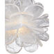Clarity 1 Light 6 inch Brass Pendant Ceiling Light