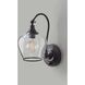 Bradford 1 Light 7 inch Dark Bronze Wall Lamp Wall Light in Antique Bronze