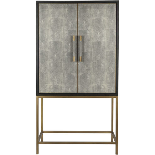 Mako Grey Bar Cabinet