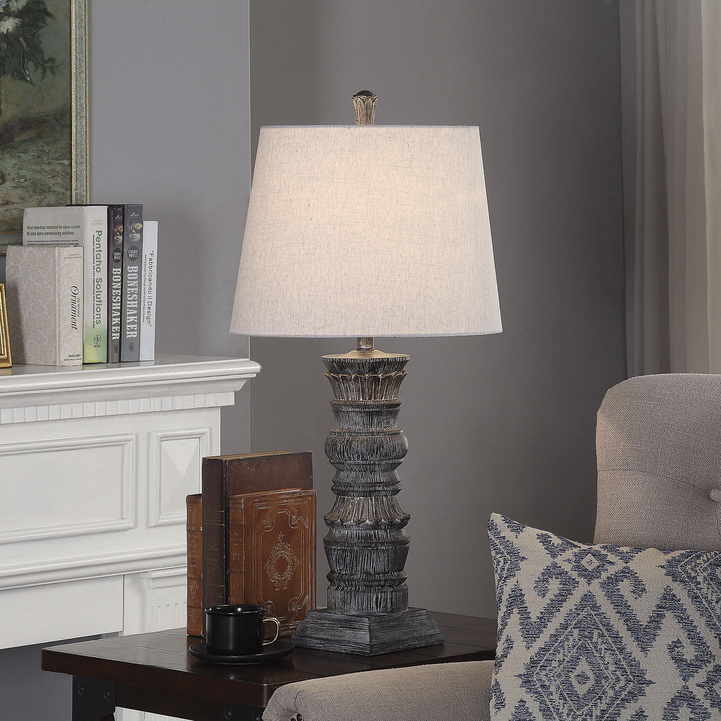 Black stone lamp store