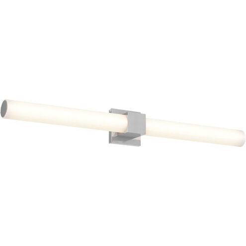 Noble Two LED 4.25 inch Satin Nickel Vanity Light Wall Light, Indoor