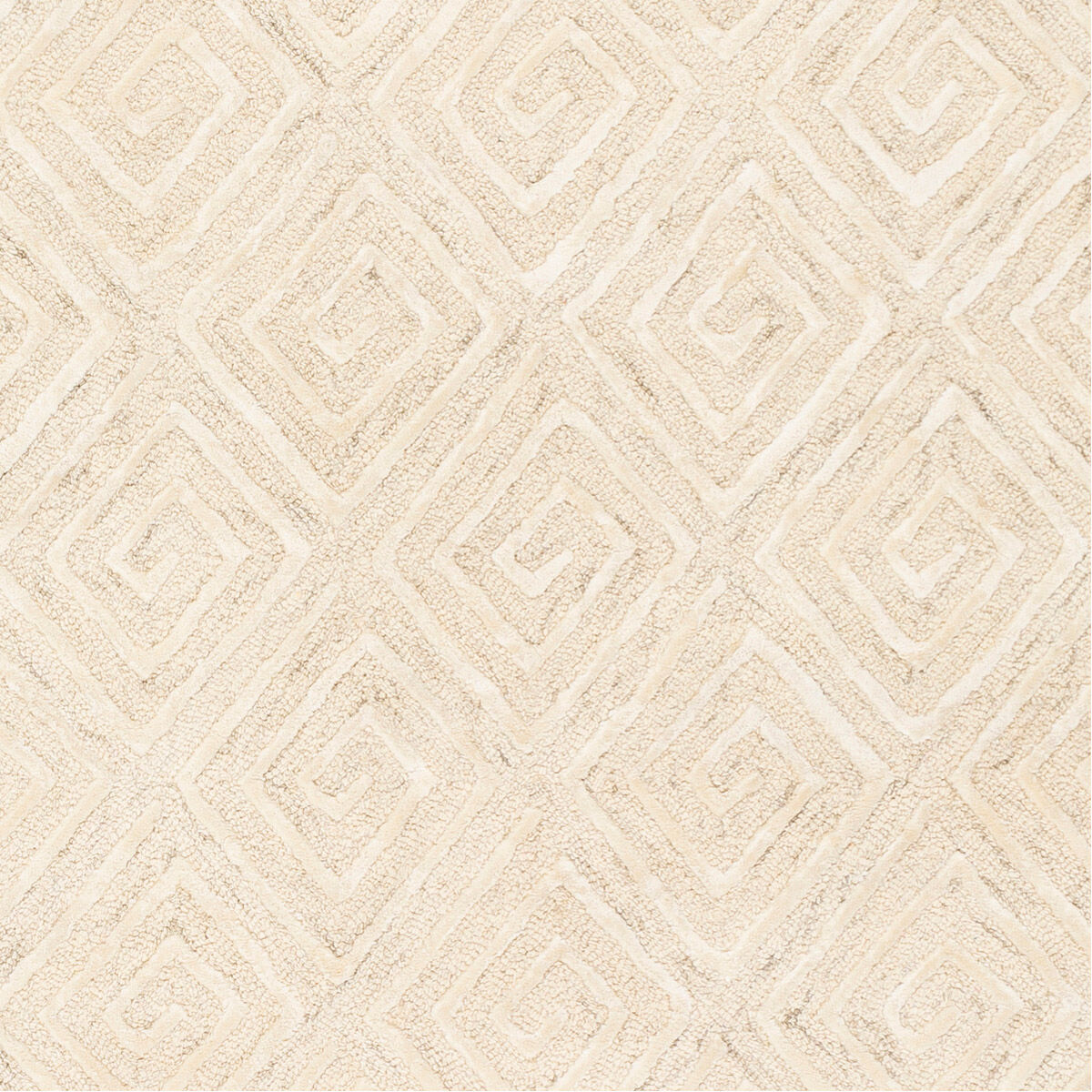 Opus 120 X 96 inch Ivory/Light Gray/Taupe/White Rugs, Rectangle