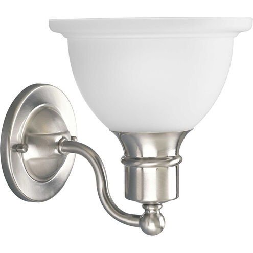 Beacher 1 Light 8 inch Brushed Nickel Bath Vanity Wall Light