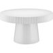 Harlow 32 inch White Cocktail Table