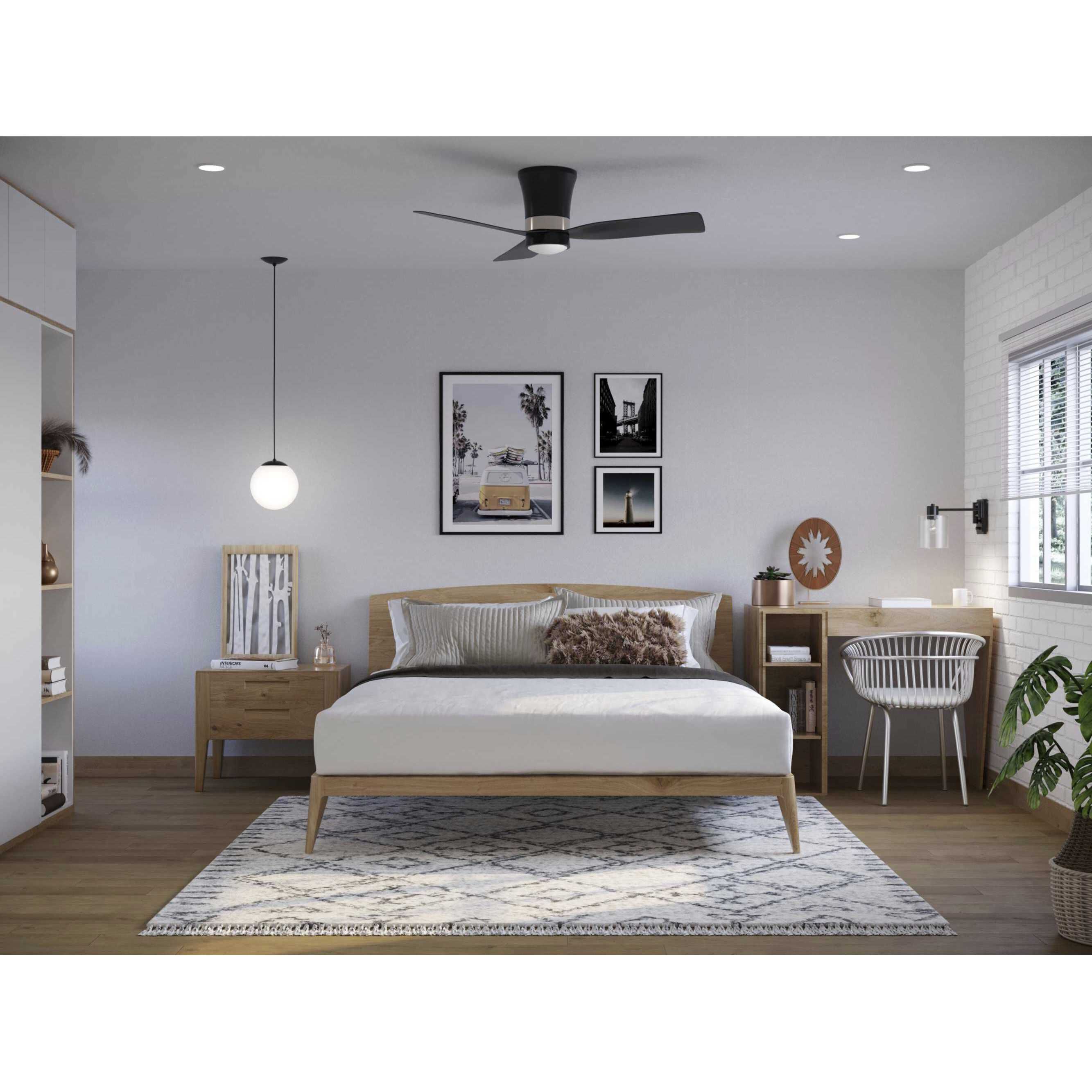 Atwell 1 Light 12 inch Matte Black Pendant Ceiling Light, Large