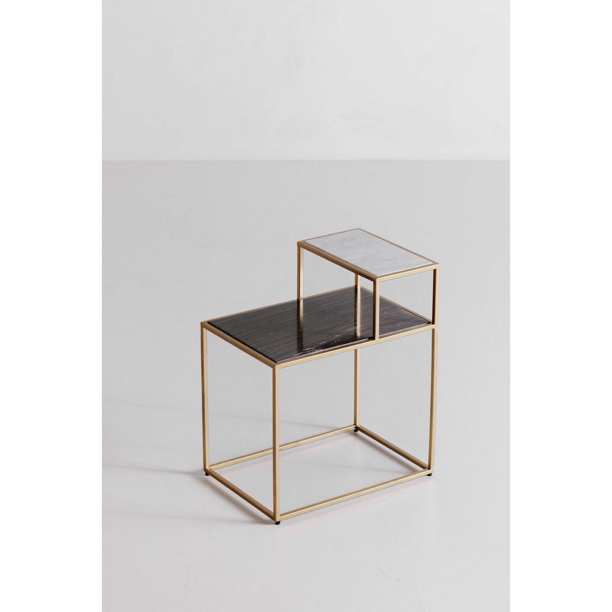 Mies 24 X 20 inch Gold End Table