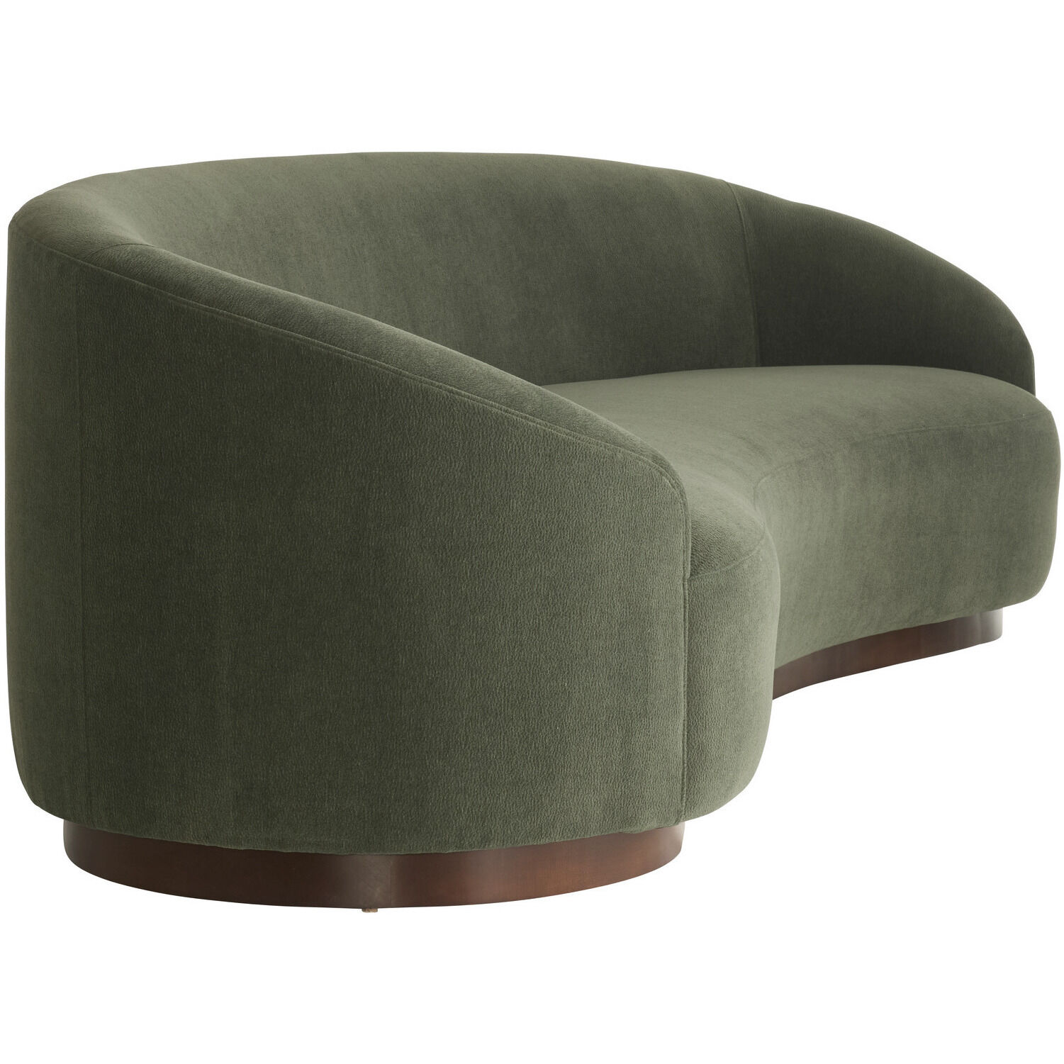 Turner Pine and Dark Walnut Sofa