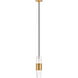Sean Lavin Lassell 1 Light 1.7 inch Natural Brass Pendant Ceiling Light