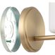 Bedminster 1 Light 5.75 inch Champagne Gold Vanity Light Wall Light
