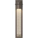 Airis 1 Light 24.3 inch Coastal Dark Smoke Outdoor Sconce, Medium