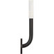 Kelly Wearstler Rousseau LED 4.5 inch Bronze ADA Single Sconce Wall Light in Seeded Glass