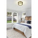 Willow 3 Light 16 inch Olde Brass Flush Mount Ceiling Light in Olde Bronze