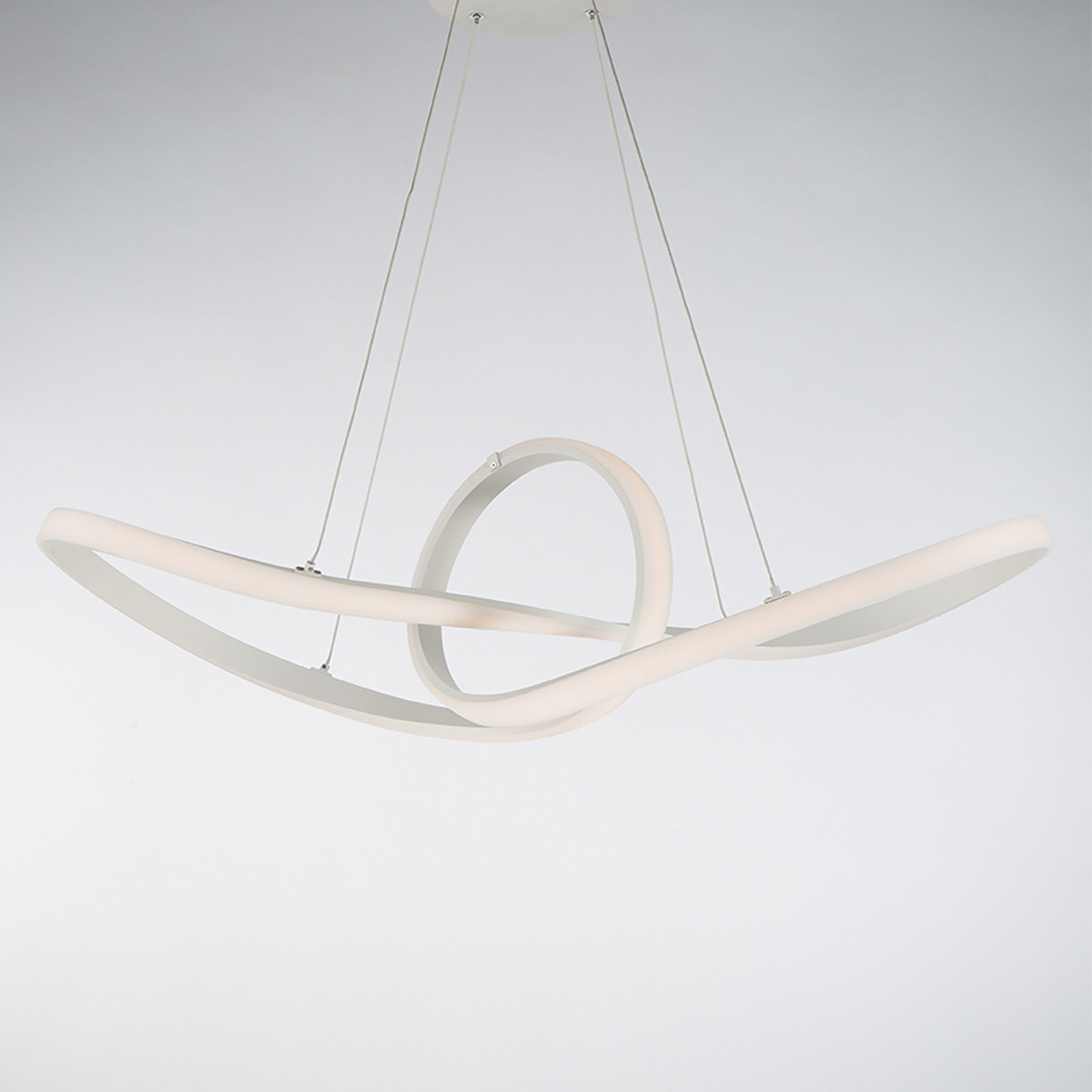 Vornado LED 14 inch White Pendant Ceiling Light, dweLED